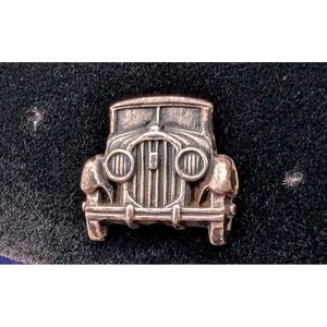 James Avery Sterling Silver Vintage Model T Car Lapel Pin Retired Grille Design